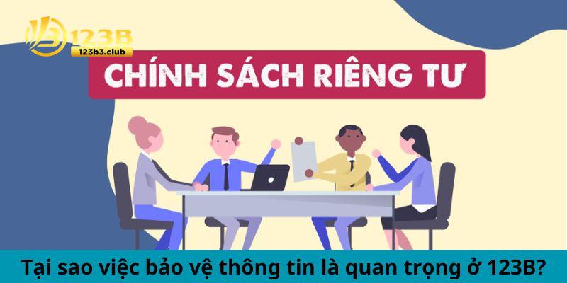 Tại sao việc bảo vệ thông tin là quan trọng ở 123B?