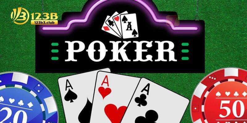 Game bài Poker 123B cực hot