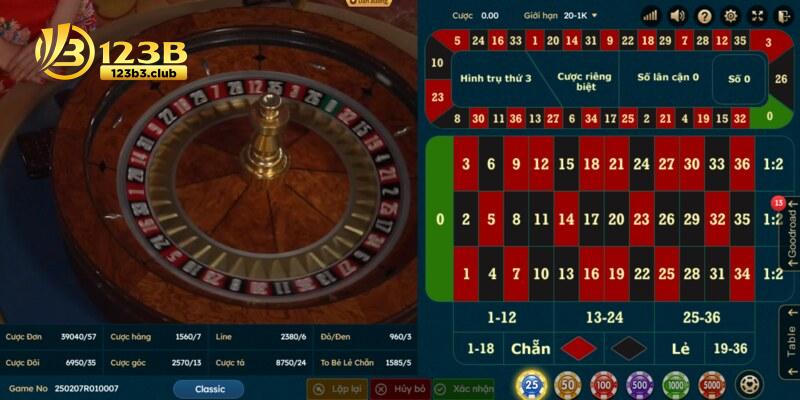 Roulette 123B