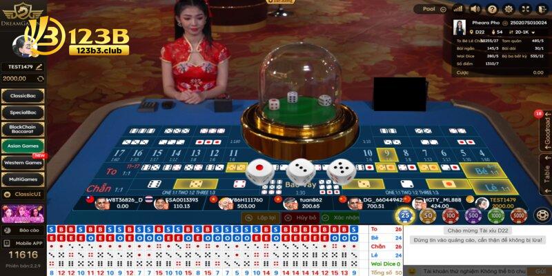 Cái nhìn tổng quan về Tài xỉu 123B